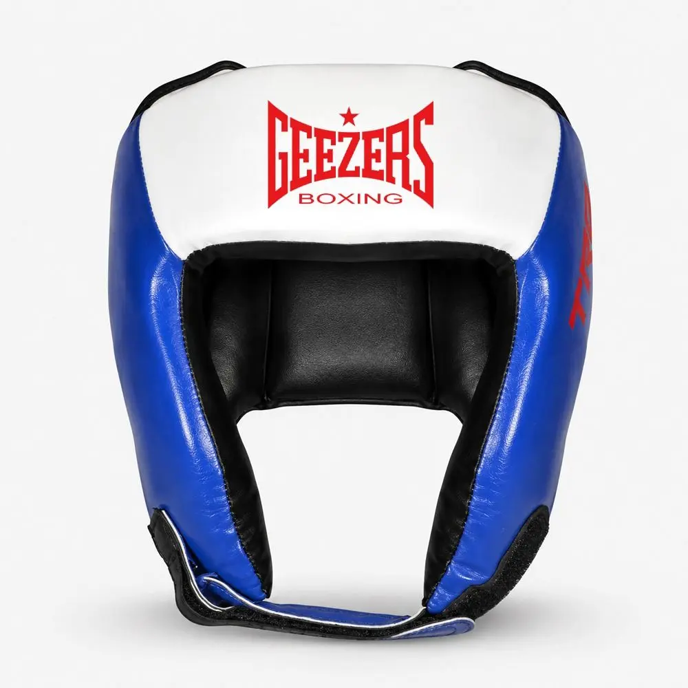 Geezers TRG Junior Training Open Face PU Headgear