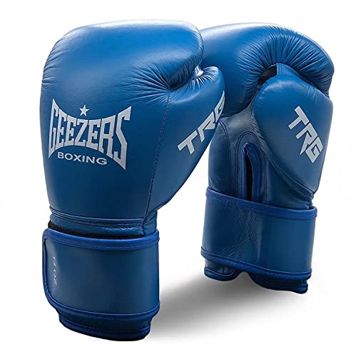 Geezers Boxing TRG Training/Sparring Leather Gloves - Hook & Loop