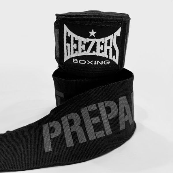Geezers Boxing Prepare to Fight Hand Wraps (3, 4, and 5 meter)