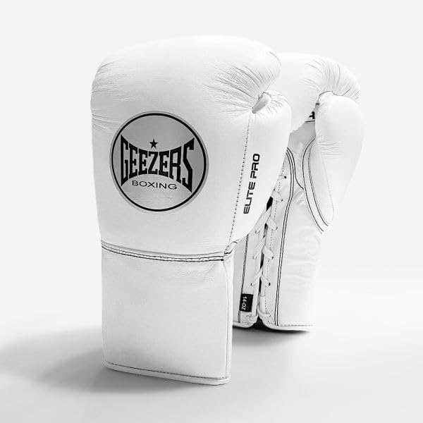 Geezers Elite Pro Training/Sparring Gloves 2.0 - Lace Up